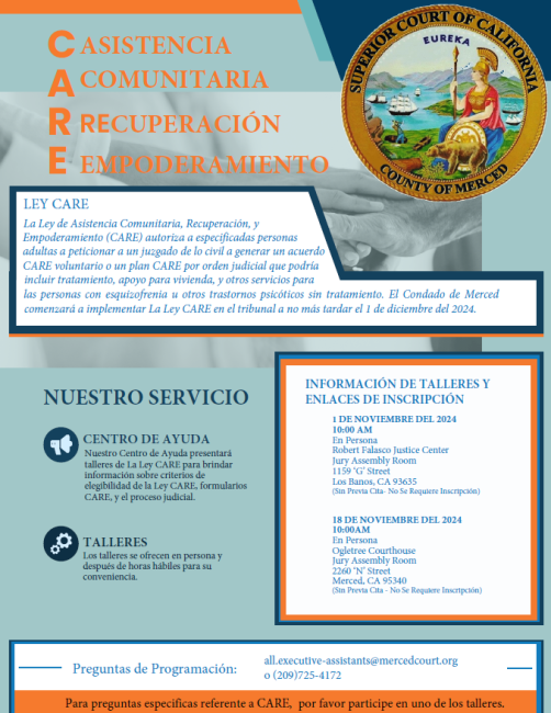 CARE Flyer (Spanish)